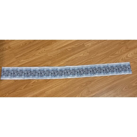 Christmas Village Accessories Street Mat Brick Snow Cobblestone 4.7 x 47.2 Inch - Picture 2 of 6